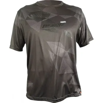 cyklistický dres dres krátký pánský HAVEN ENERGIZER Crazy černo/černý (dres krátký pánský HAVEN ENERGIZER Crazy černo/černý)