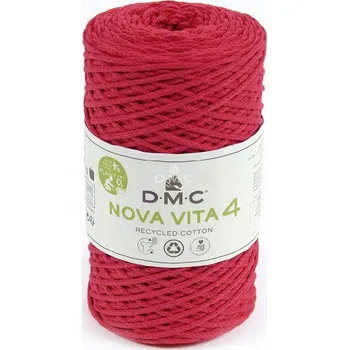 Příze DMC šňůry Nova Vita4- 2mm red