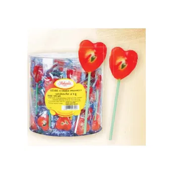 Bonbon Roksana Ovocná lízátka Srdíčka 125x8g