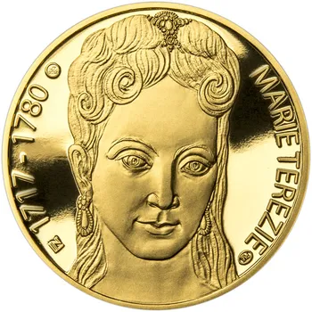 Pražská mincovna Marie Terezie 300. výročí narození zlato 15,56 g
