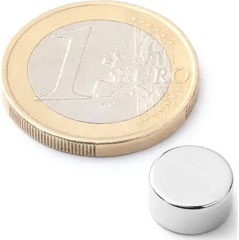 RC vybavení Extra silný neodymový magnet kruhový 10x5mm