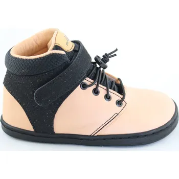 Dětská móda Pegres Barefoot BF56U Dětské tenisky tmavé bio 28