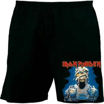 Pánské kraťasy bermudy, kraťasy Iron Maiden - Mummy Eddie