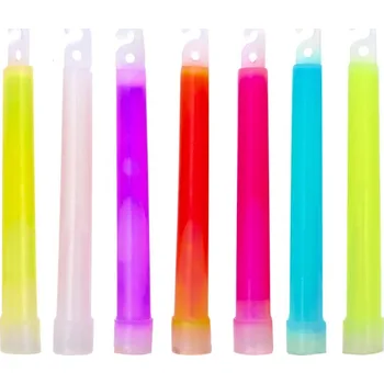 Vánoční dekorace Svítící tyčinka Fostex 15x1,5 cm - fialová