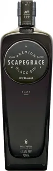 Gin Scapegrace Black Gin 41,6 % 0,7 l