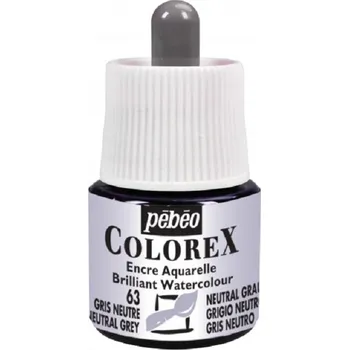 PEBEO akvarelový inkoust Colorex, Neutral grey 63