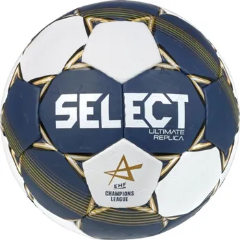 Míč na házenou Select HB Ultimate Replica EHF Champions League bílý/modrý 3
