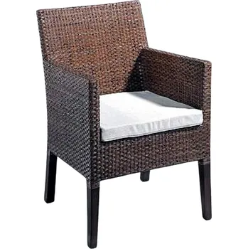 Křeslo Hitra Ratanové křeslo/židle BUCU coklat