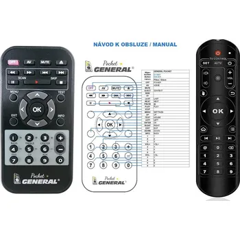 Dálkový ovladač General DI-WAY AND-X96 AIR - náhradní dálkový ovladač