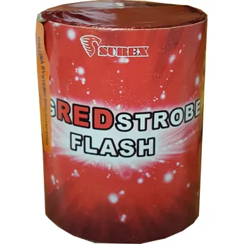 Zábavní pyrotechnika Stroboskop velký červený 40s