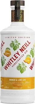 Gin Whitley Neill Mango & Lime 43 % 0,7 l
