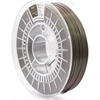 Filament Print With Smile - BICOLOR METALLIC PET-G - 1,75 mm - 750 g, Barva Green brown