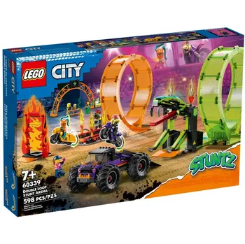 Stavebnice LEGO LEGO City 60339 Kaskadérská dvojitá smyčka