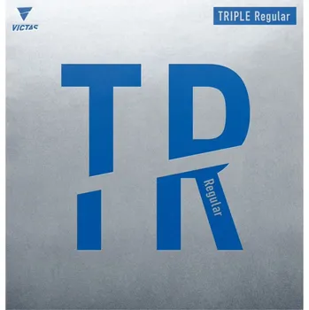 Stolní tenis VICTAS - Triple Regular Barva: Červená, Tloušťka houby: 2,0