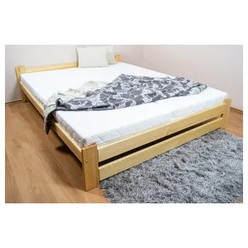 Postel Postel z masivu Evropa 140 x 200 cm + rošt ZDARMA - masiv borovice