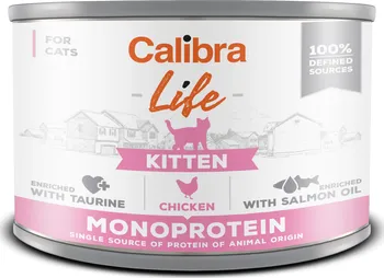 Krmivo pro kočku Calibra Cat Life Kitten Chicken 200 g
