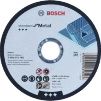 Řezný kotouč BOSCH Řezný kotouč Standard for Metal 125 mm 2608619768 free_store_pickup