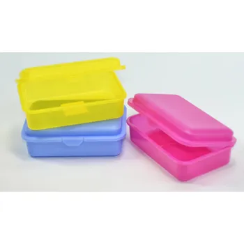 Svačinový box Box 0,80l střední, klick, 16x11x5,5cm, plast