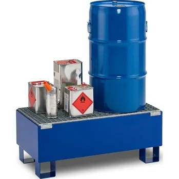 Olejová vana CEMO Záchytná vana kovová lakovaná SW 65/2, 82x42x33 cm, s roštem(11477)