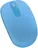Microsoft Wireless Mobile Mouse 1850, světle modrá