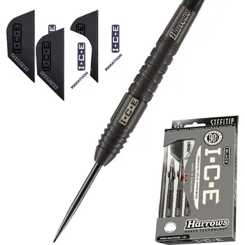 Šipka Harrows Šipky Steel Ice Black 90% 26g