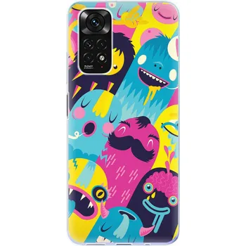 Pouzdro na mobilní telefon Odolné silikonové pouzdro iSaprio - Monsters - Xiaomi Redmi Note 11 / Note 11S
