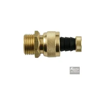 Ventil Regulus Ventil vypouštěcí G 1/2" M, bez páčky, s víčkem 11713