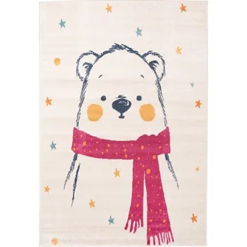 Koberec ArtTapi Koberec LILA H185A | white fuchsia 160 x 230 cm