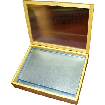 Sluneční tavidlo na vosk pocínované 71 x 44,5 x 13 cm