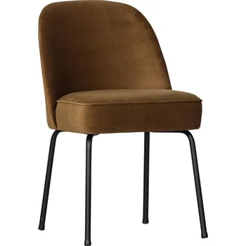 Jídelní židle WOOOD Hnědá sametová jídelní židle Tergi