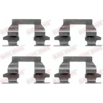 Přislušenství brzdového systému Sada příslušenství, obložení kotoučové brzdy Quick Brake 109-1625