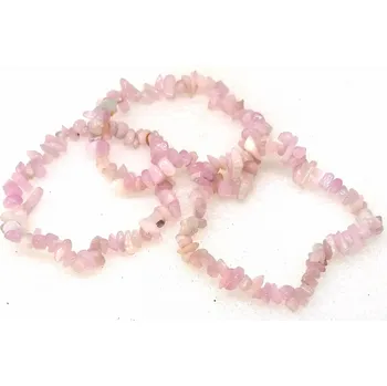 Náramek Kunzitový sekaný náramek AA