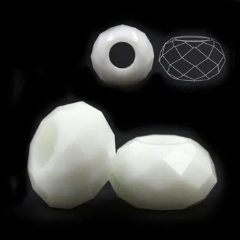 Přívěsek Šperky4U Skleněný navlékací korálek Rondelle - RD0010