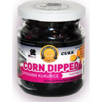 Návnadová surovina LK Baits Dipovaná kukuřice Purple Plum