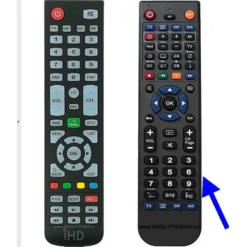 Dálkový ovladač Dálkový ovladač Alma 2850 náhradní