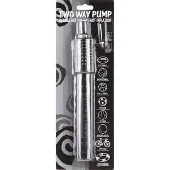 pumpička ruční dvoučinná, s jehlou