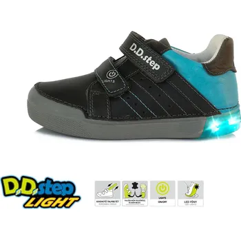 Dětská treková obuv D.D.Step D.D. step chlapecká obuv S068-337EL Barva: černá, Velikost: 33