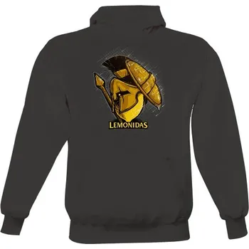 Pánská mikina Pánská mikina s kapucí s potiskem Lemonidas pánské