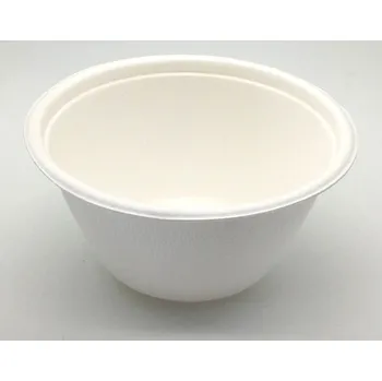 Jednorázové nádobí Miska z cukrové třtiny 9,5x5cm (180 ml) / 50ks