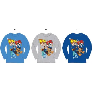 Paw Patrol - Tlapková patrola -Licence Chlapecké tričko - Paw Patrol 252, světle modrá Barva: Modrá světle, Velikost: 98