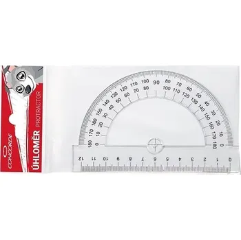 Nářadí pro automobil CONCORDE úhloměr 12 cm, transparentní