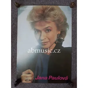 Plakát JANA PAULOVÁ - Velký plakát