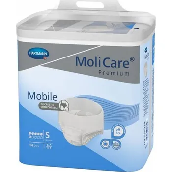 Inkontinenční kalhotky MoliCare Mobile 6 kapek inkontinenční navlékací kalhotky S 14 ks