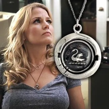 Seriál Bylo nebylo řetízek Once Upon a Time - Emma Swan černý