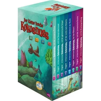 První čtění Der kleine Drache Kokosnuss - Jubiläums-Schuber – Ingo Siegner (DE)