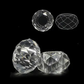 Přívěsek Šperky4U Skleněný navlékací korálek Rondelle - RD0006