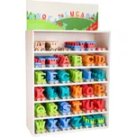 small foot Displej vláček barevná abeceda 180 ks