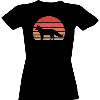 Dámské tričko Tričko s potiskem Tričko s líškou dámské