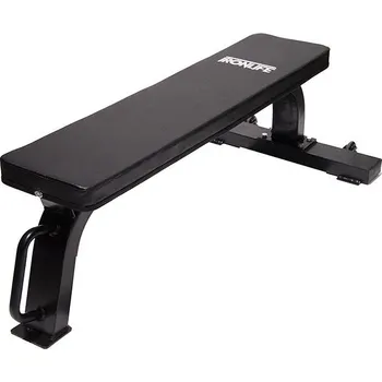 IRONLIFE Flat Bench Heavy Duty Steel Frame Rovná