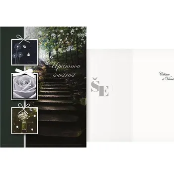 Blahopřání s textem Kondolence CN-785